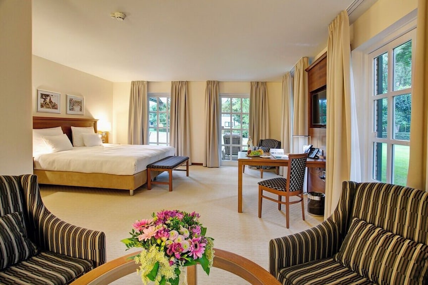 Beautifully Lit Room Overlooking Lush Parkland In Ootmarsum With Wellness Area - Tubbergen