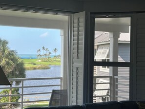 Interior - Enjoy golf course & gulf water views at 1666 Lands End Village, a 3-bedroom, 3-bath Captiva condo just a quick walk to Sunset Beach. Guests have access to the association pool, BBQ grills, and pickleball & tennis court. 5-night minimum. Photos coming (Captiva Island)