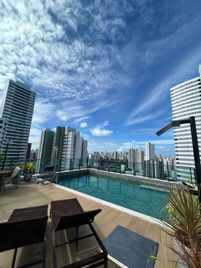 Fully furnished apartment in Botanik Torre - Recife, PE