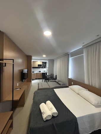 WiFi, bed sheets. Fully furnished apartment in Botanik Torre - Recife, PE