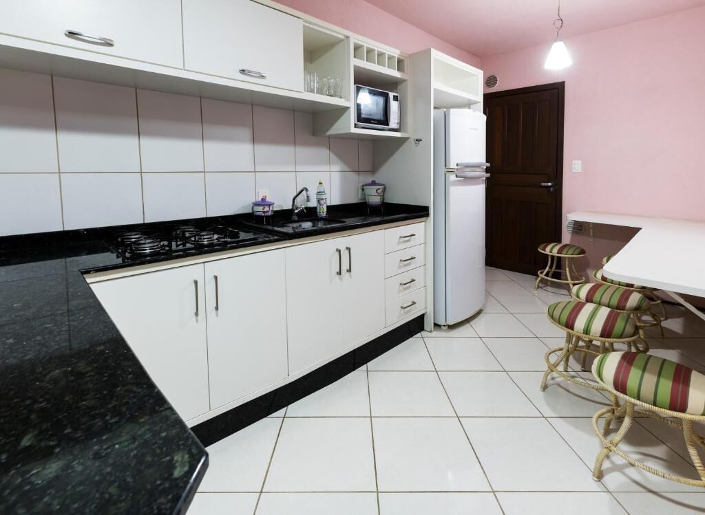 Family Chalet, Garden View | Dapur peribadi | Kerusi tinggi 