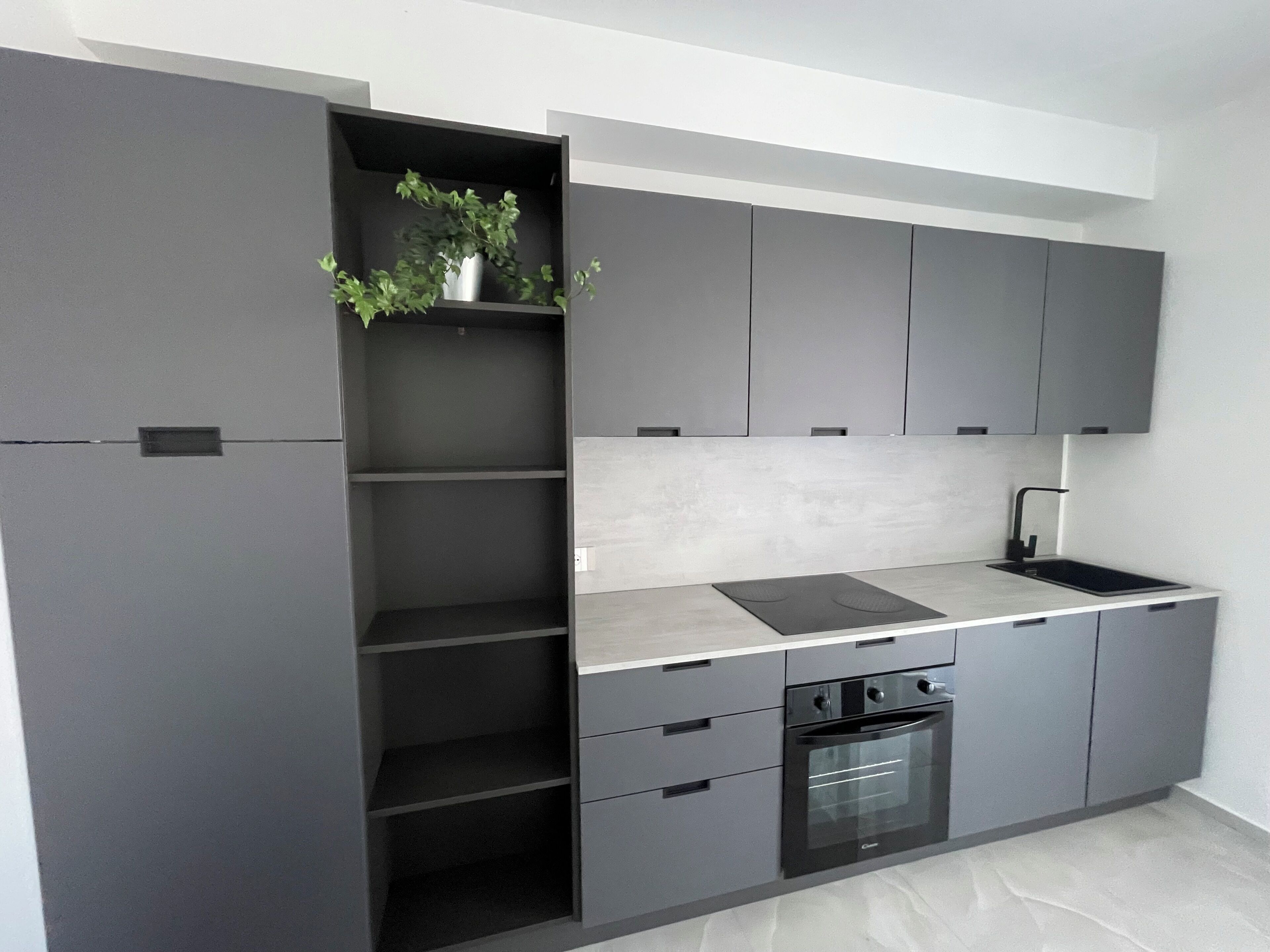 Appartamento Comfort, vista mare parziale | Cucina privata