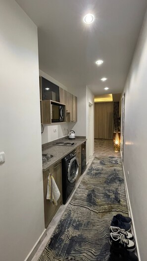 Apartment, 1 Schlafzimmer, Balkon, Bergblick | Eigene Küche