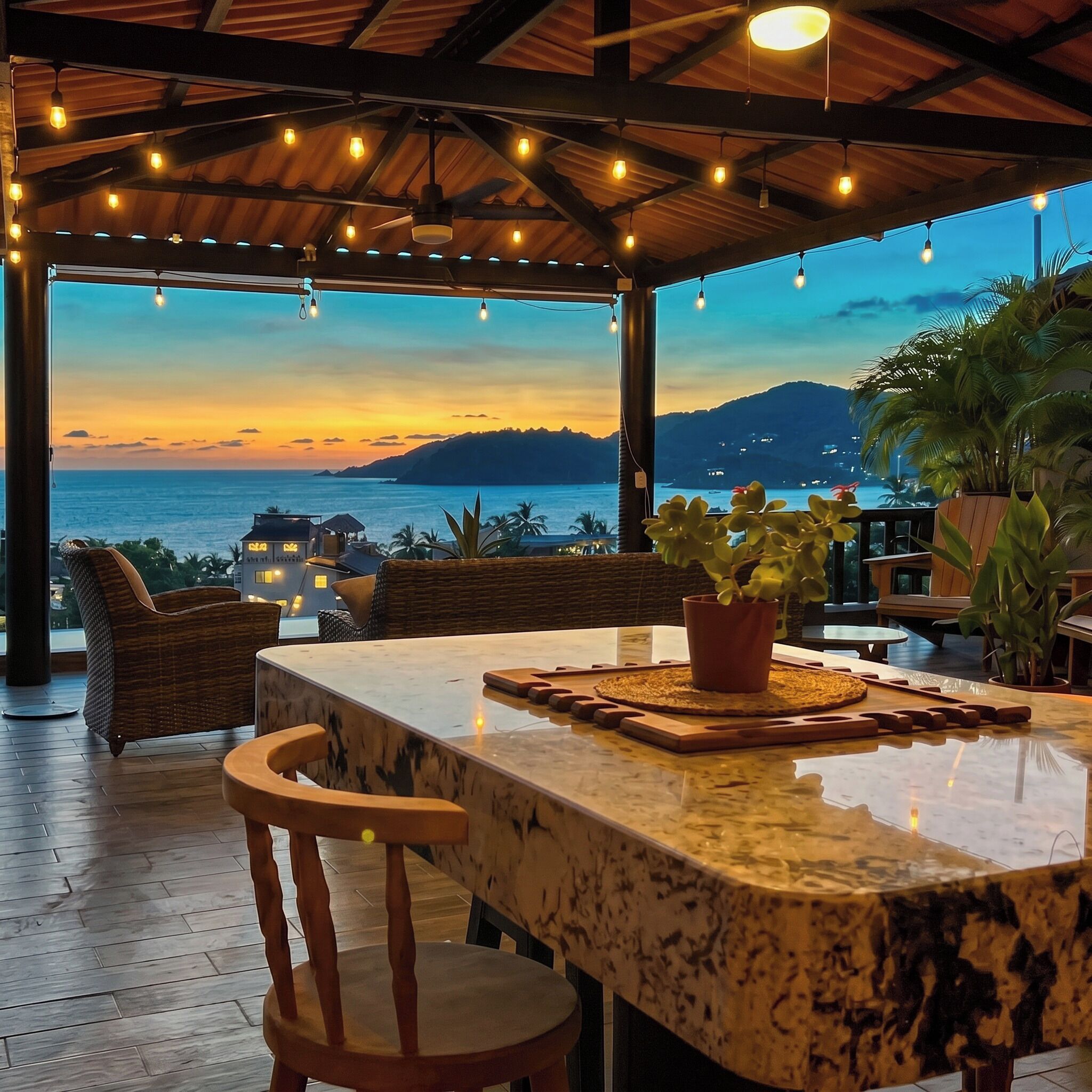 Restaurang utomhus