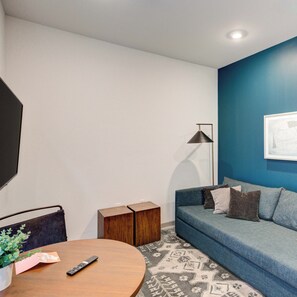 Comfort-Apartment, Stadtblick | Wohnbereich