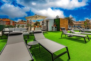 Terrace/patio - Studio with city view N8 (Puerto de la Cruz)