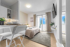 Iron/ironing board, free WiFi, bed sheets - Studio with city view N8 (Puerto de la Cruz)