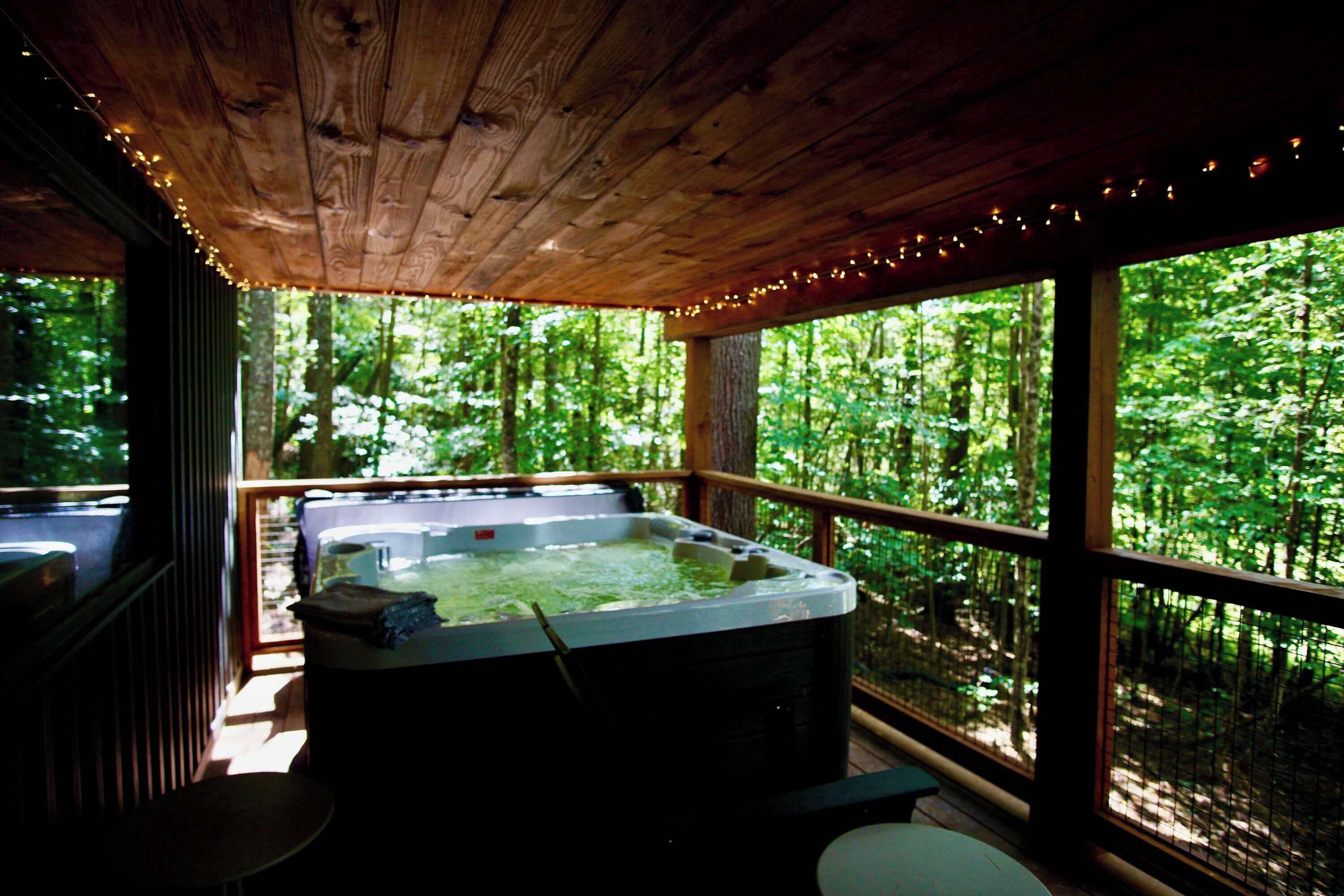 Bain à remous extérieur
