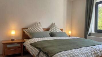 1 habitación, cuna de viaje, wifi gratis y ropa de cama