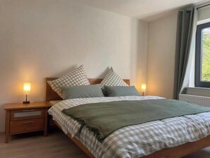 1 habitación, cuna de viaje, wifi gratis y ropa de cama 