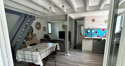 Chalet familial au calme dans un domaine privé