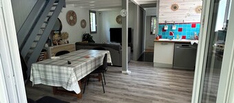 Chalet familial au calme dans un domaine privé