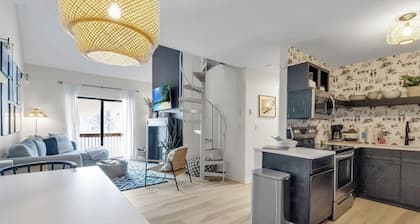 Slopeside Retreat with Modern Mountain Style