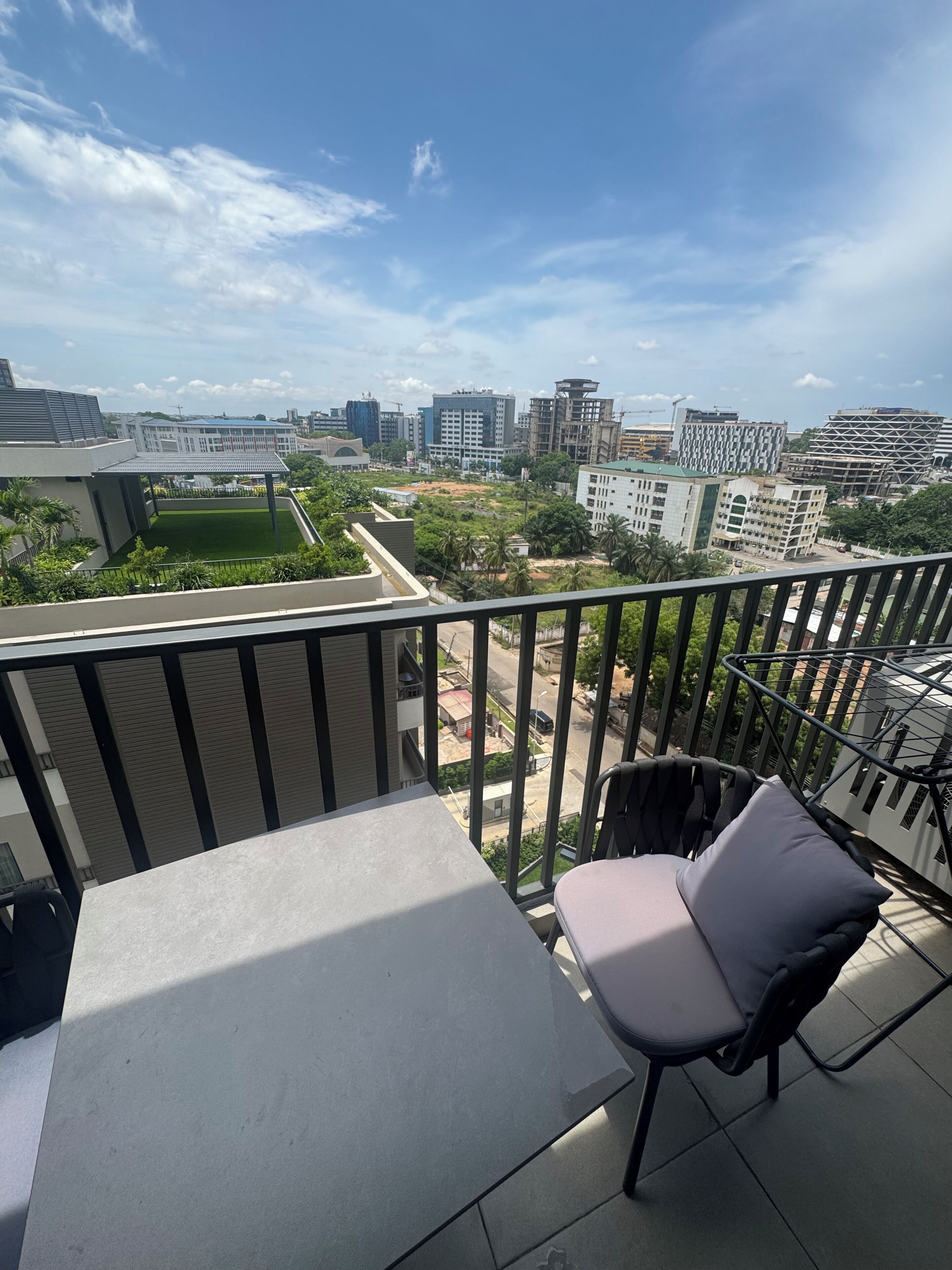 Deluxe-Studiosuite, Balkon, Blick auf den Innenhof | Terrasse/Patio