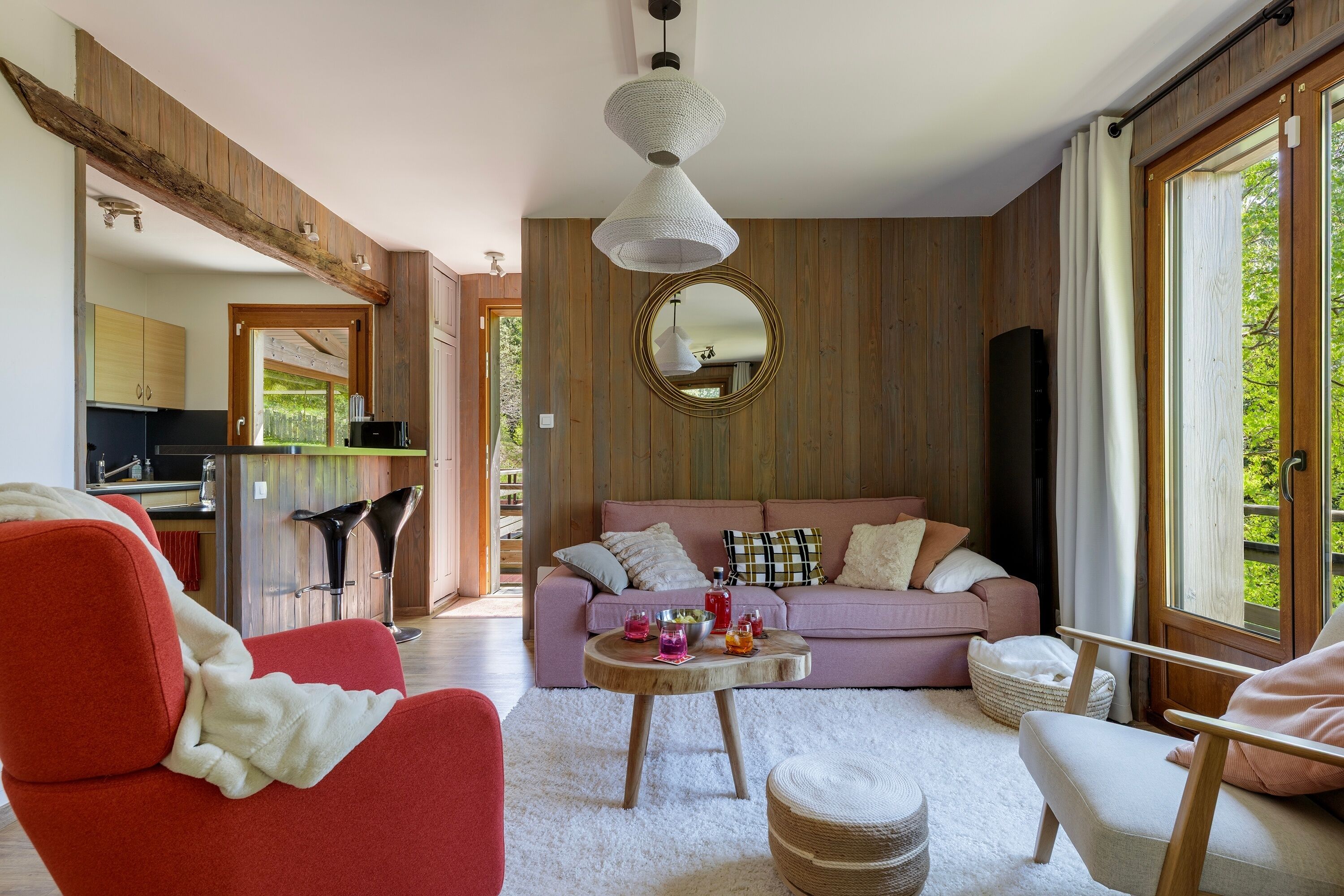 Chalet Des Bouleaux - Sauna Et Jardin De 1 250 M² - Ballon d'Alsace