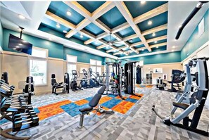 Fitness facility - Beach Bliss Awaits: Cozy 1-Bedroom Retreat, Just Steps from the Shore!" (Jacksonville)