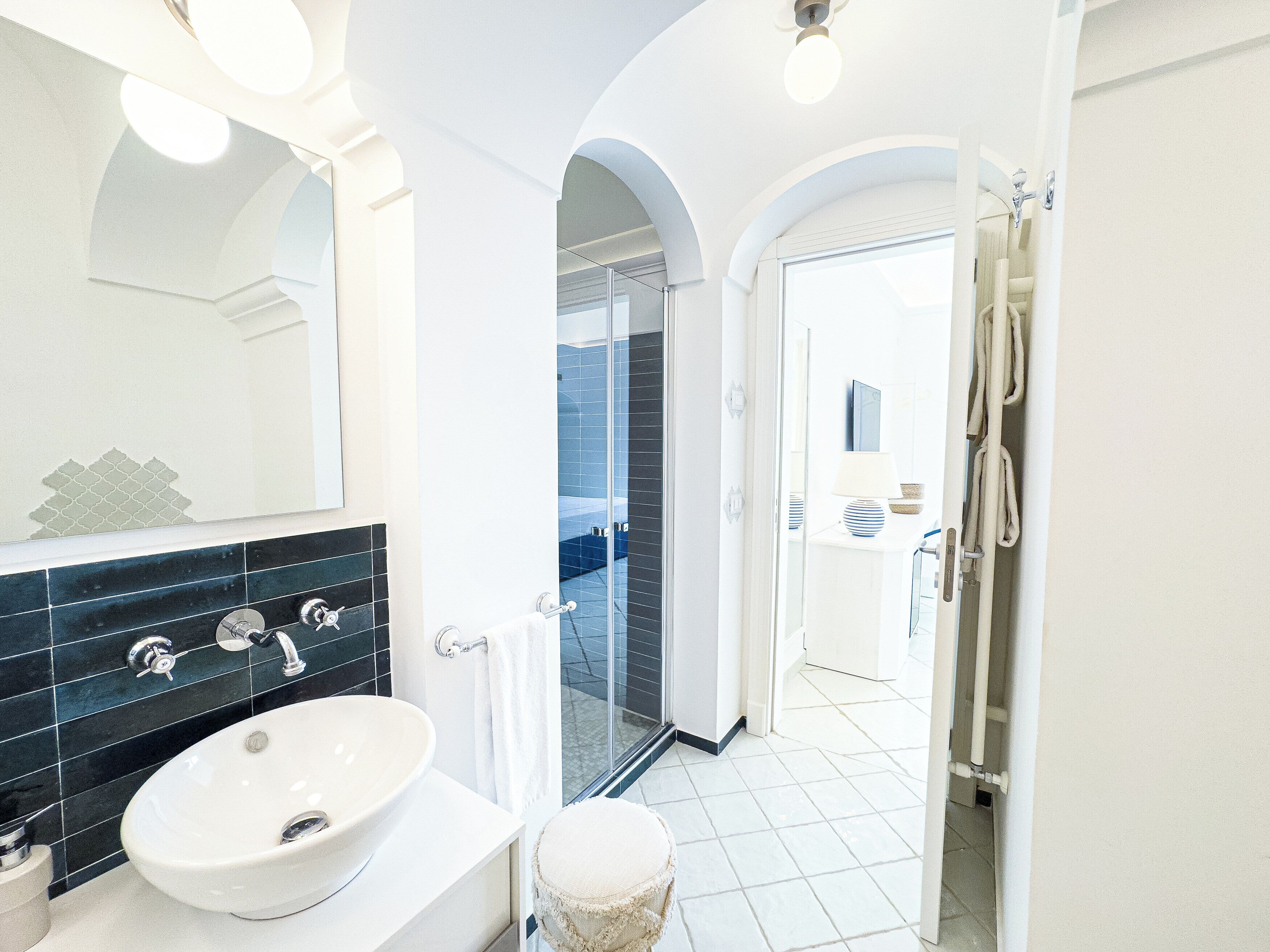 Doppia Deluxe, balcone, vista mare
