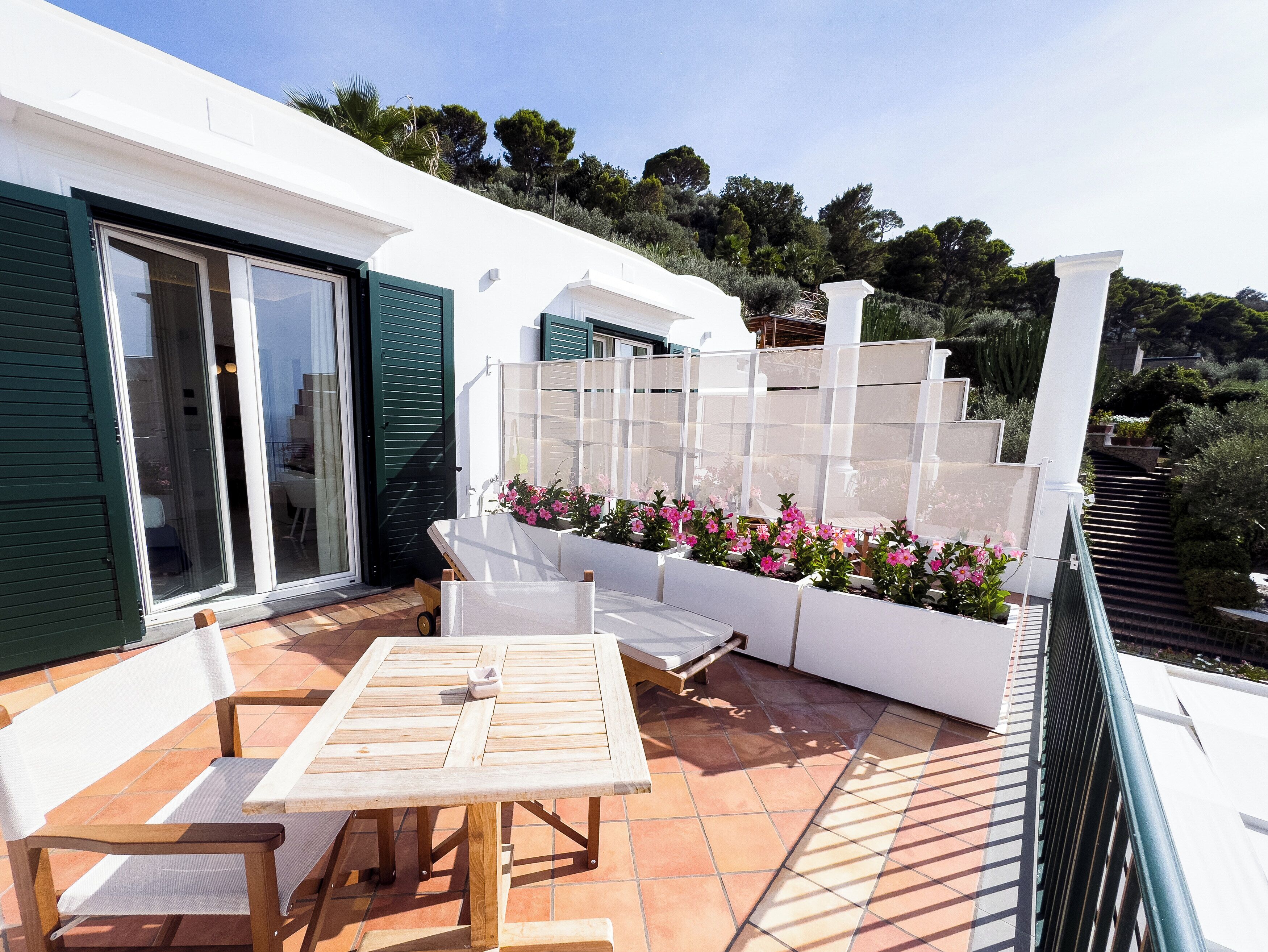 Doppia Deluxe, balcone, vista mare