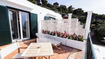 Doppia Deluxe, balcone, vista mare