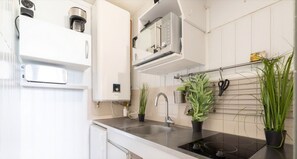 Private kitchen - Charming slopeside studio (Saint-Lary-Soulan)