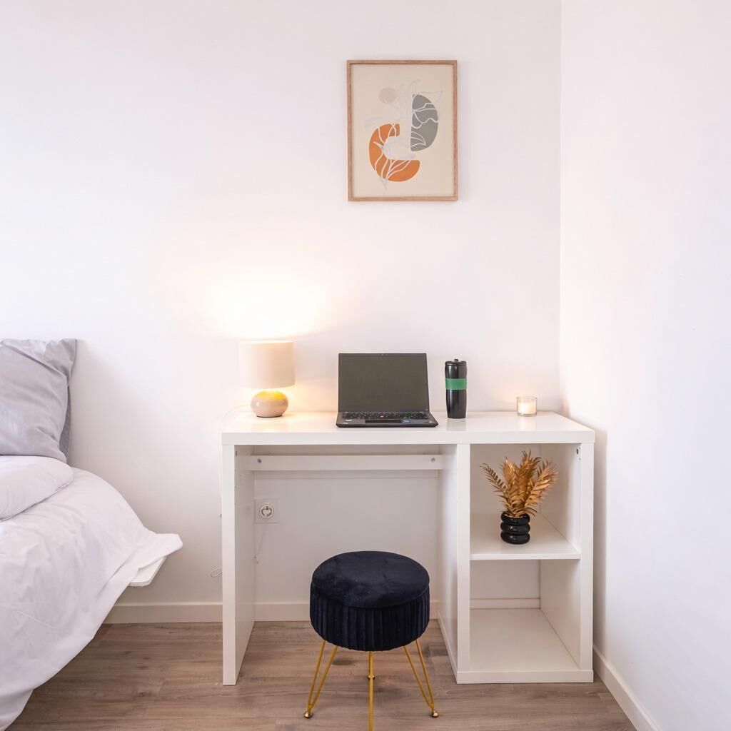 2 chambres, bureau, fer et planche à repasser, Wi-Fi