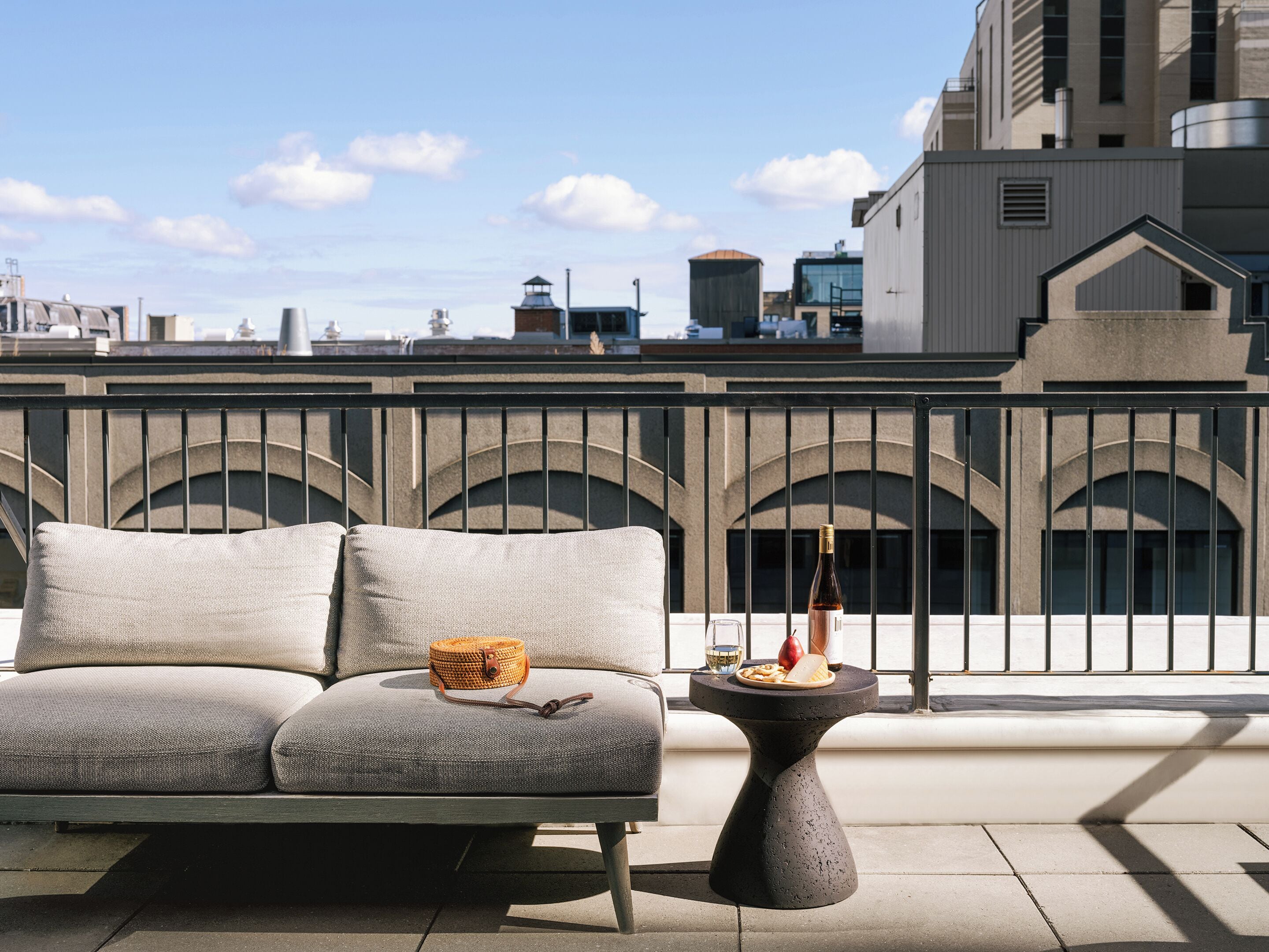 Leilighet – deluxe, 2 soverom, terrasse | Terrasse/patio