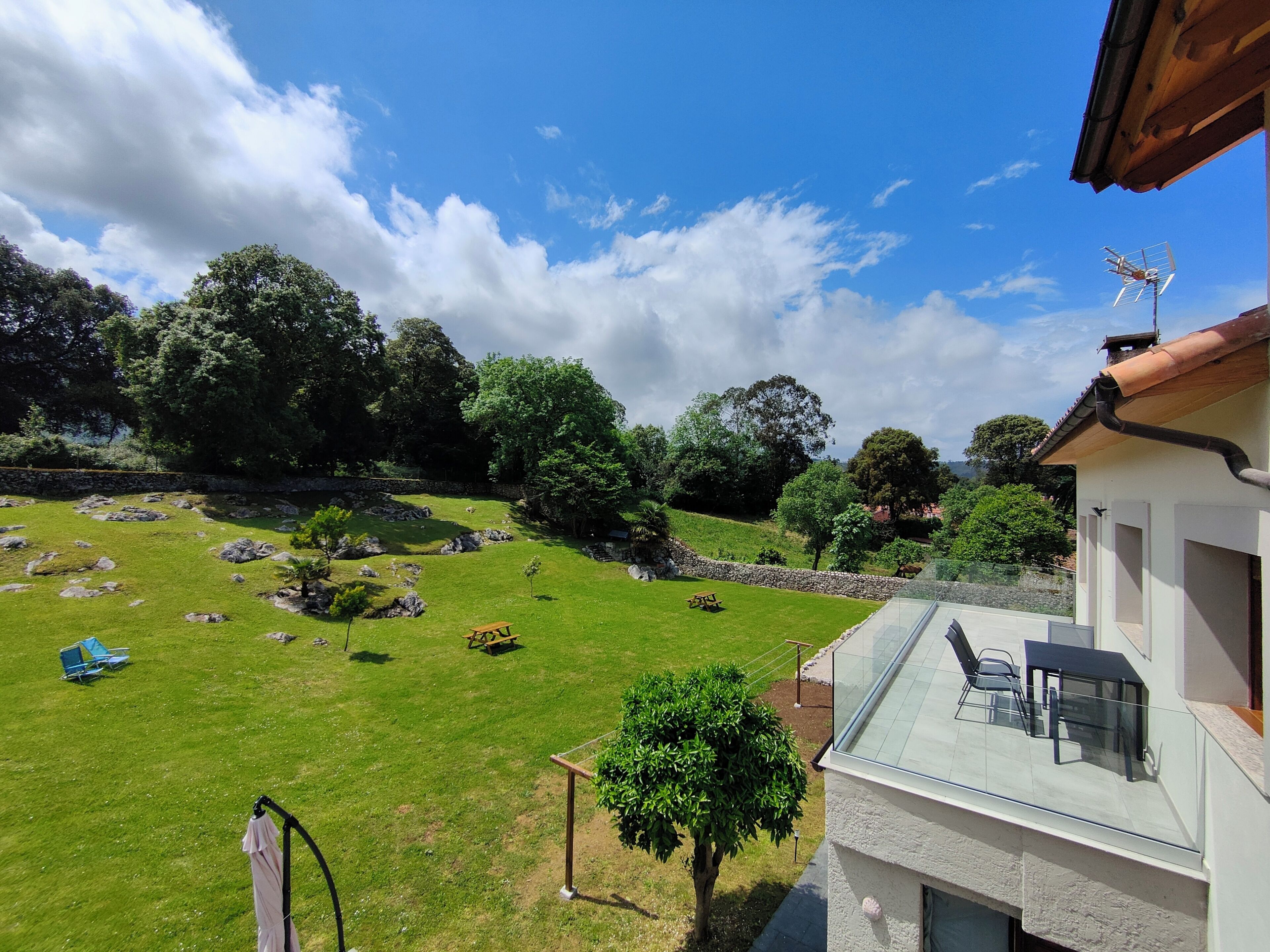 Departamento Confort, 3 habitaciones, para no fumadores, vista al jardín | Vista desde la propiedad