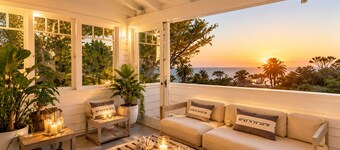 Luxury Broad Beach Malibu spacious 3,400 sf retreat one block from the beach