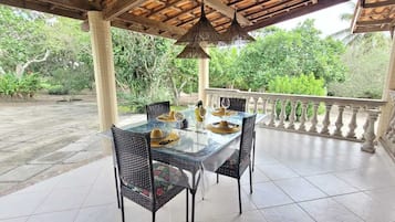 Restaurante al aire libre