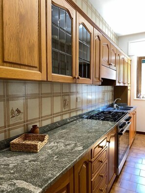 Fridge, oven, stovetop, coffee/tea maker - ALBA (The House of Three Suns) (Agerola)