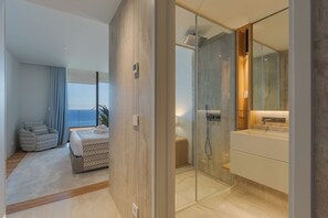 Apartment, Balcony, Ocean View | Bilik Mandi | Pengering rambut, tuala disediakan, sabun, syampu 