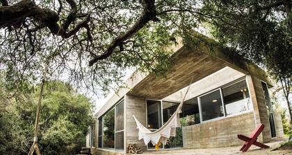 CASA LOBO- La Pedrera A contemporary refuge between the forest and the sea.