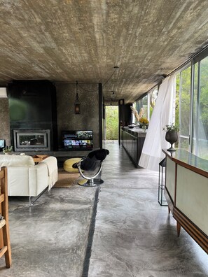 Interior - CASA LOBO- La Pedrera A contemporary refuge between the forest and the sea. (Tajamares de la Pedrera)