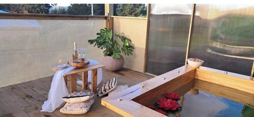 Glamping with view to the river + unlimited fresh water