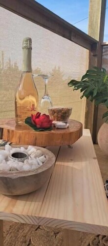 Glamping with view to the river + unlimited fresh water