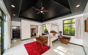 Iron/ironing board, WiFi, bed sheets - Private 4BR Pool Villa. Direct Pool Access.  Phuket, Laguna area (Tambon Choeng Thale)