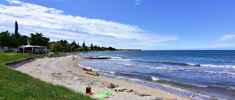 Apartment, 1 Bedroom, Terrace, Ocean View | Beach