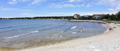 Apartment, 2 Bedrooms, Patio, Garden View | Beach