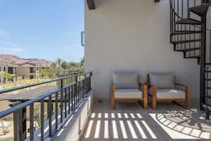Penthouse Deluxe, 3 habitaciones | Terraza o patio
