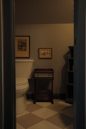 Regadera, secadora de cabello, toallas, jabón 
