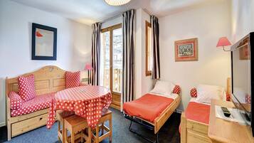 Apartamento | 2 quartos, roupa de cama