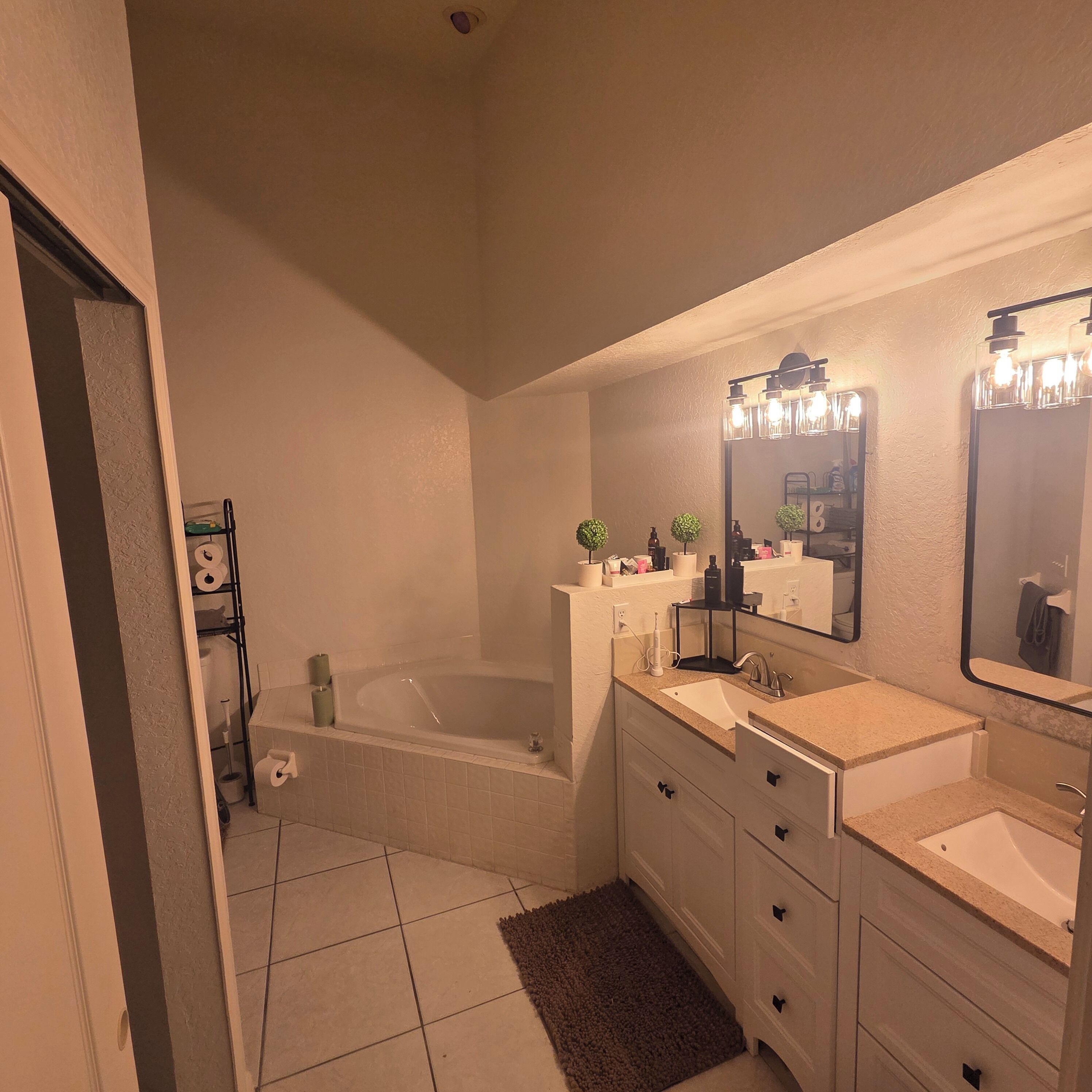 Towels, soap, toilet paper