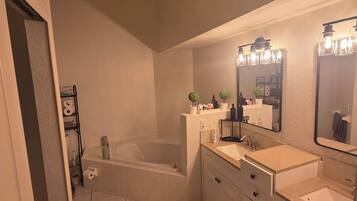 Towels, soap, toilet paper