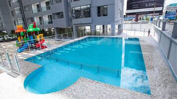 Luxury Apartment, City View | Balcony view