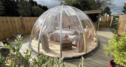 O'fun'enbulle
DĂŽme insolite avec spa privatif dans un cadre naturel et relaxant