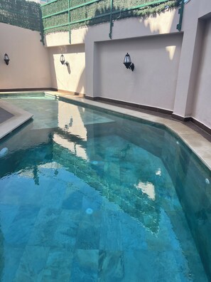 Pool - Spacious 4-bedroom villa in enchanting Tanger with AC comfort (Tanger)