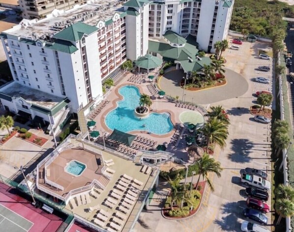 Exterior - Oceanfront Resort  2-bedroom condo in Cocoa Beach the whole family will enjoy (Cocoa Beach)