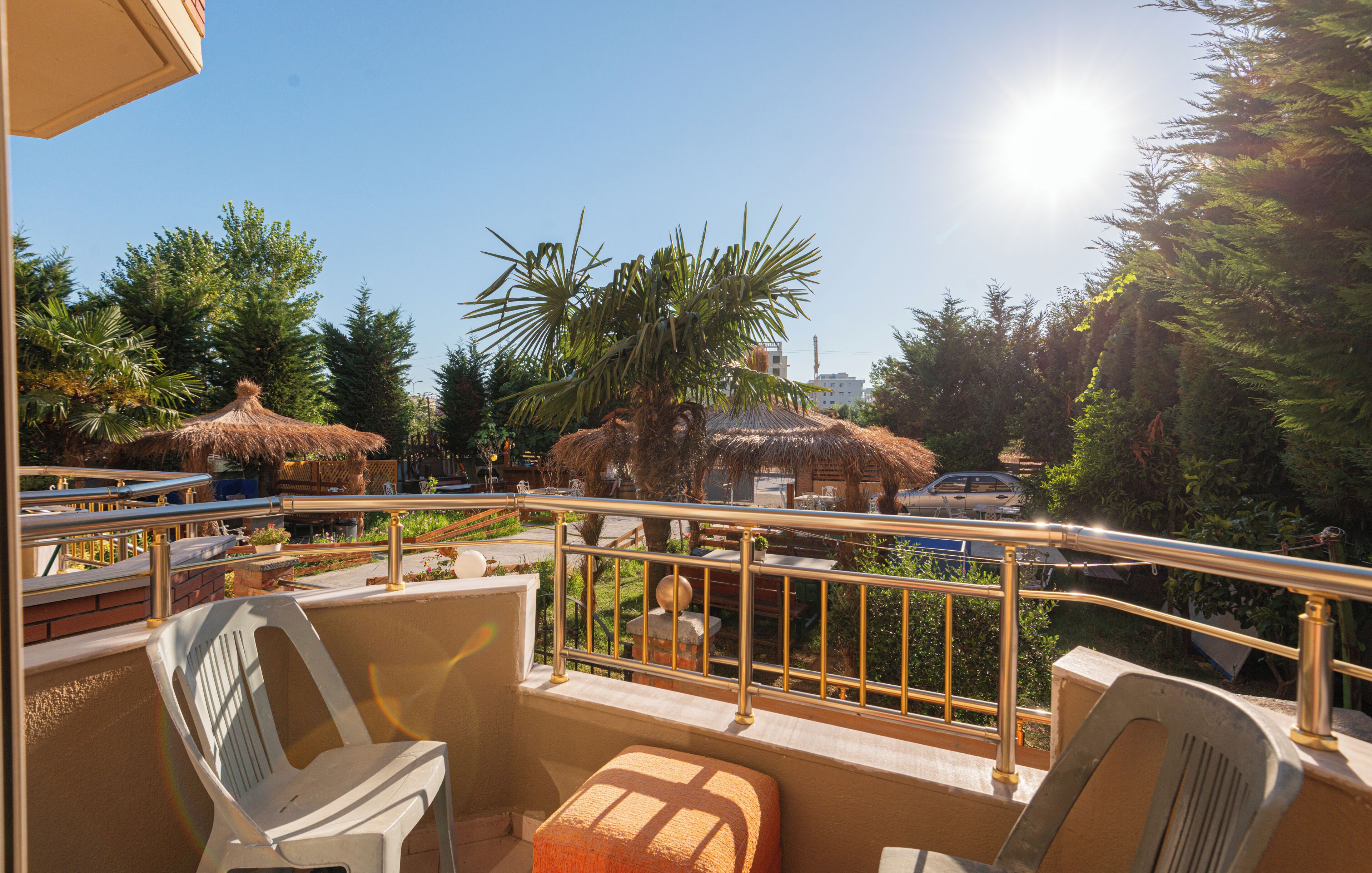 Leilighet – basic, balkong, hageutsikt | Terrasse/patio