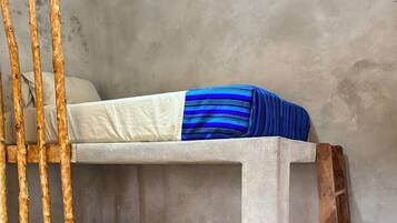 Free WiFi, bed sheets