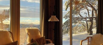 Family cabin with views in Hillestad
